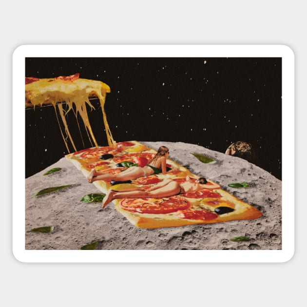 Sexy pizza Magnet by Ali del sogno